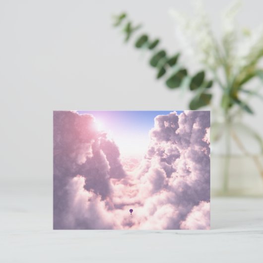 Valley in het Briefkaart Clouds (Staand voorkant)