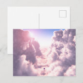 Valley in het Briefkaart Clouds (Voorkant / Achterkant)