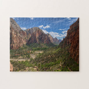 Valley in het Nationaal Park Zion Legpuzzel