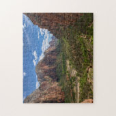 Valley in het Nationaal Park Zion Legpuzzel (Verticaal)
