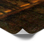 Valley in Yosemite door Bierstadt Poster (Hoek)