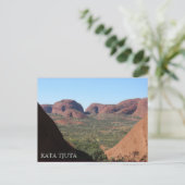 Valley Kata Tjuta Briefkaart (Staand voorkant)