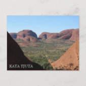 Valley Kata Tjuta Briefkaart (Voorkant)