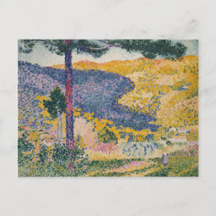 Valley met Fir Shade op de berg Briefkaart