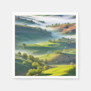 Valley Natuur Buitenlandschap Rustig Rustig Servet