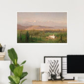 Valley near Los Angeles, California (0704A) Poster (Thuiskantoor)