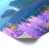 Valley of Blue Mist Poster (Hoek)