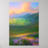 Valley of Colorful Dreams Poster (Voorkant)