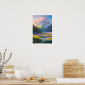 Valley of Colors Poster (Keuken)