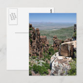 Valley of Desolation, Zuid-Afrika Briefkaart (Voorkant / Achterkant)