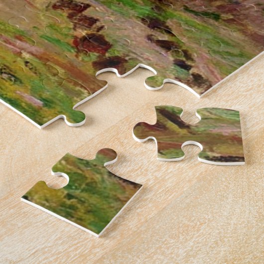 Valley of Falaise Monet Fine Art Legpuzzel (Zijkant)