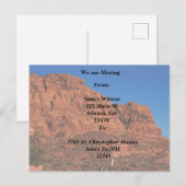 Valley of Fire  Aankondigingskaart (Voorkant / Achterkant)