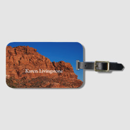 Valley of Fire   Bagagelabel