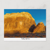 Valley of Fire Briefkaart (Voorkant)