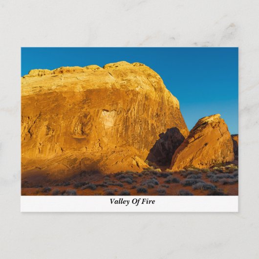 Valley of Fire Briefkaart (Voorkant)
