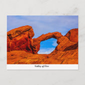 Valley of Fire Briefkaart (Voorkant)