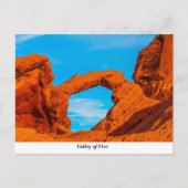 Valley of Fire Briefkaart (Voorkant)
