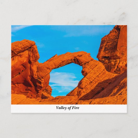 Valley of Fire Briefkaart (Voorkant)