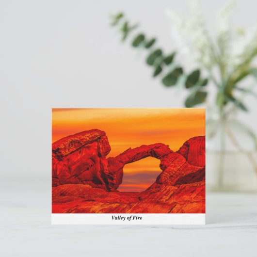 Valley of Fire Briefkaart (Staand voorkant)