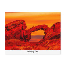 Valley of Fire Briefkaart