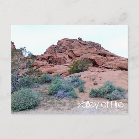 Valley of Fire Briefkaart (Voorkant)