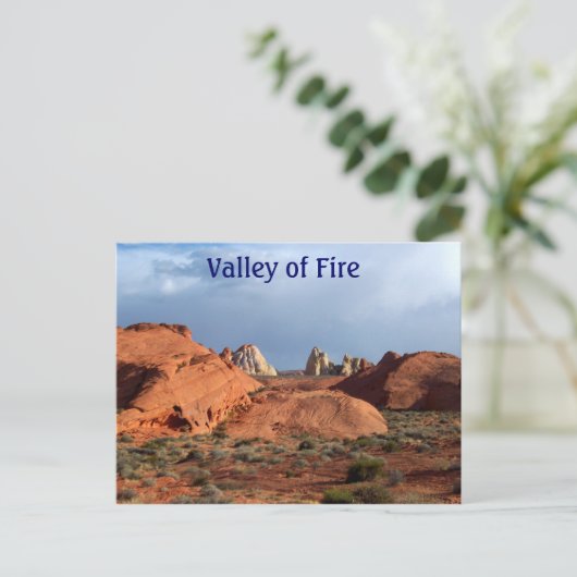 Valley of Fire briefkaarten (Staand voorkant)