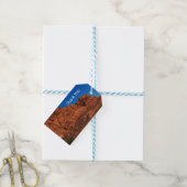 Valley of Fire Cadeaulabel (Met Touw)