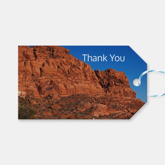 Valley of Fire Cadeaulabel (Voorkant (Horizontaal))
