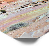 Valley of Fire Desert Landscape Photo Poster (Hoek)
