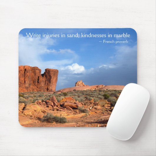 Valley of Fire Desert Landscapes Muismat (Met muis)