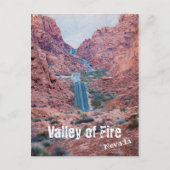 Valley of Fire Drive Briefkaart (Voorkant)
