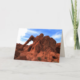 Valley of Fire, elphant Rock, blank binnenin Kaart
