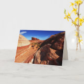 Valley of Fire, Fire Wave 4, blanco binnenin Kaart (Gele Bloem)