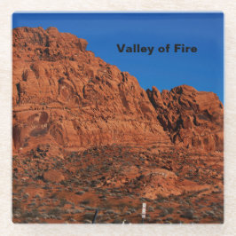 Valley of Fire   Glazen Onderzetter
