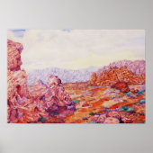 VALLEY OF FIRE, LAS VEGAS POSTER (Voorkant)