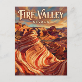 Valley of Fire Nevada Briefkaart
