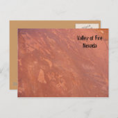 Valley of Fire, Nevada Briefkaart (Voorkant / Achterkant)