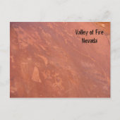 Valley of Fire, Nevada Briefkaart (Voorkant)