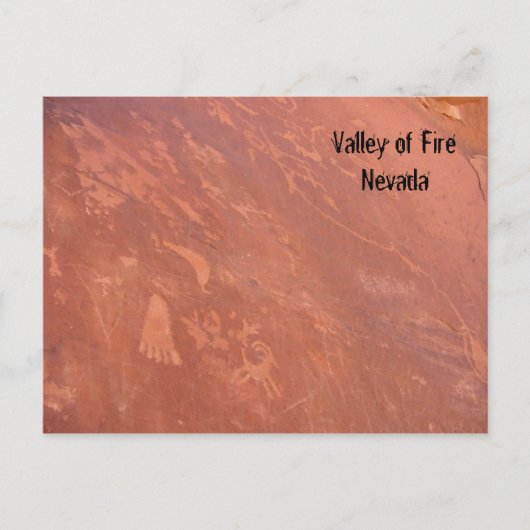 Valley of Fire, Nevada Briefkaart (Voorkant)