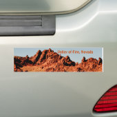 Valley of Fire, Nevada Bumpersticker (Op auto)