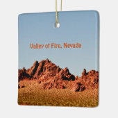 Valley of Fire, Nevada Keramisch Ornament (Links)