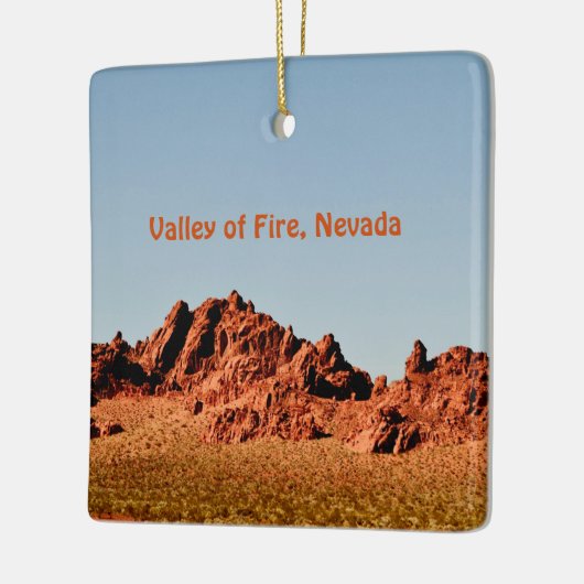 Valley of Fire, Nevada Keramisch Ornament (Links)