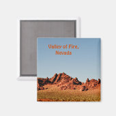 Valley of Fire, Nevada Magneet (Voorkant / Achterkant)