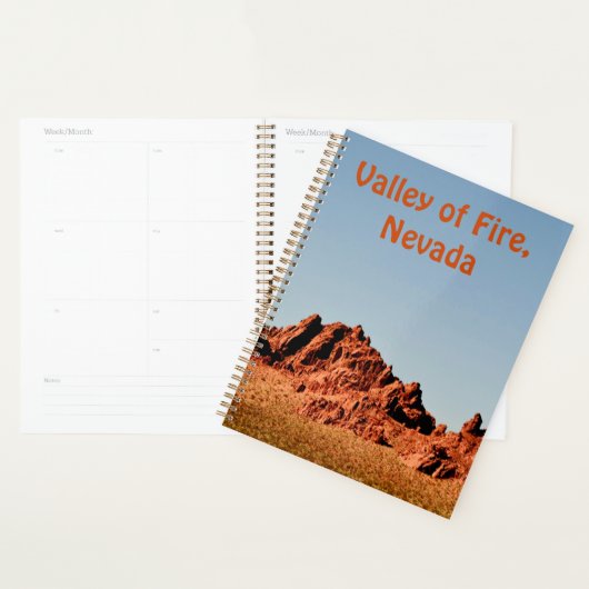 Valley of Fire, Nevada Planner (Display)