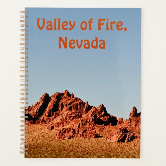 Valley of Fire, Nevada Planner (Voorkant)