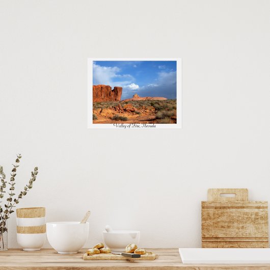 Valley of Fire, Nevada Poster (Keuken)