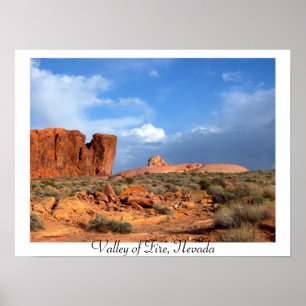 Valley of Fire, Nevada Poster