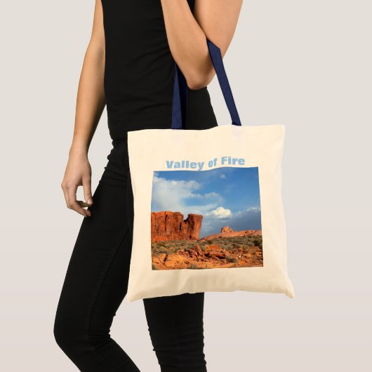 Valley of Fire Nevada totebag Tote Bag (Voorkant (product))