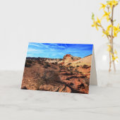 Valley of Fire, Overton, NV, Blank binnenin Kaart (Gele Bloem)