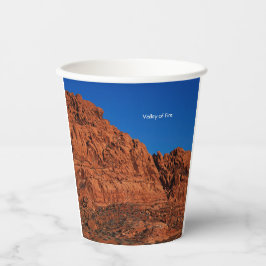 Valley of Fire Papieren Bekers